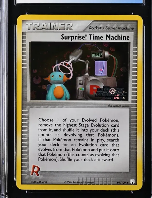 Surprise! Time Machine