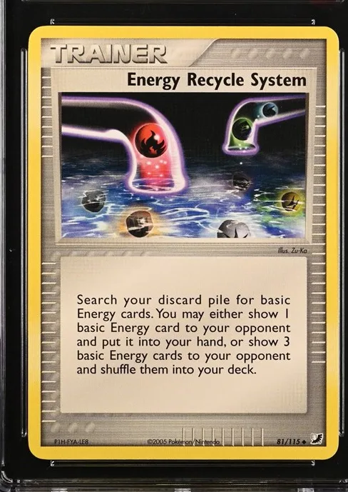 Energy Recycle System