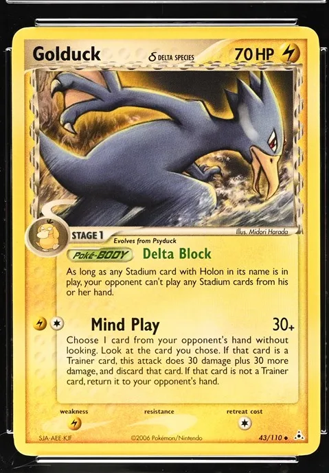 Golduck δ