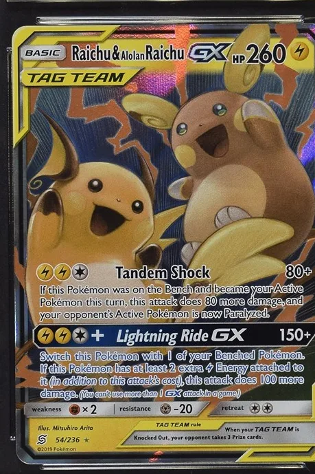 Raichu & Alolan Raichu-GX