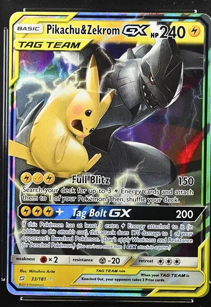 Pikachu & Zekrom-GX