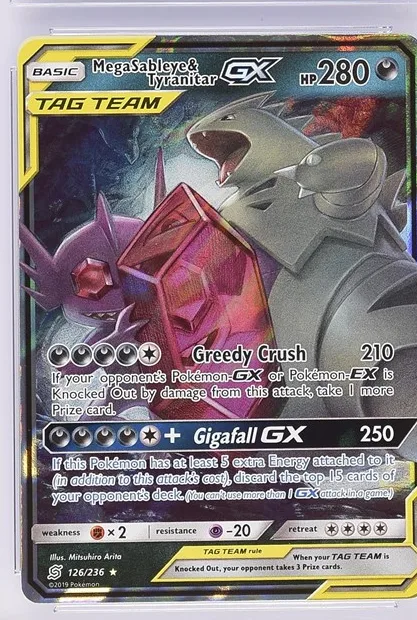Mega Sableye & Tyranitar-GX