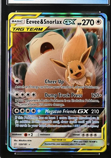 Eevee & Snorlax-GX