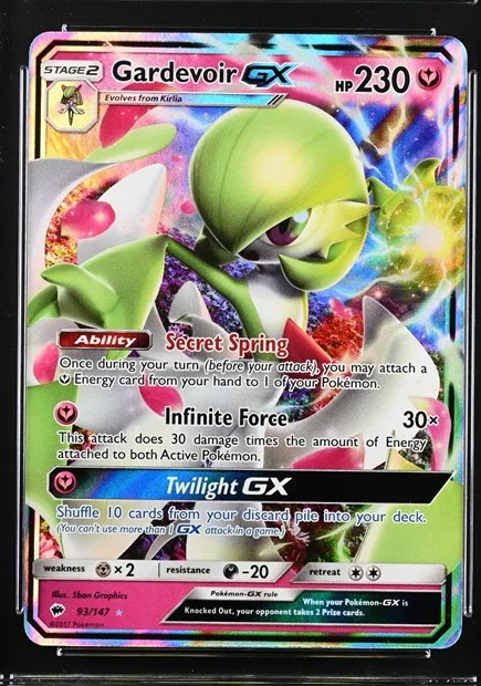 Gardevoir-GX Pokémon card front