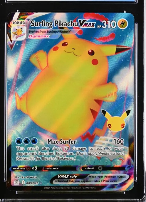 Surfing Pikachu VMAX