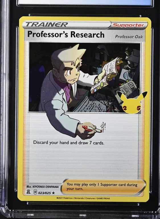 Professor's Research (Professor Oak)
