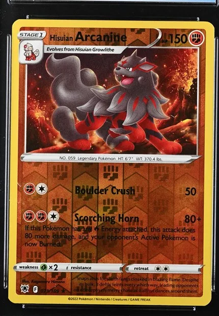 Hisuian Arcanine