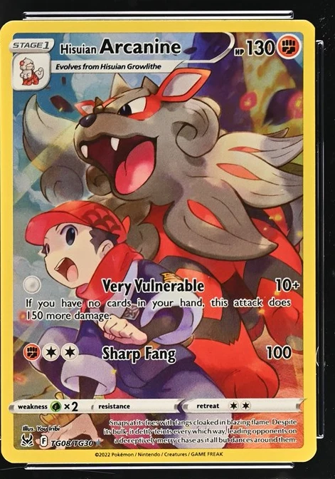 Hisuian Arcanine