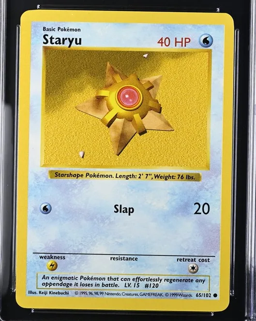 Staryu Pokémon card front