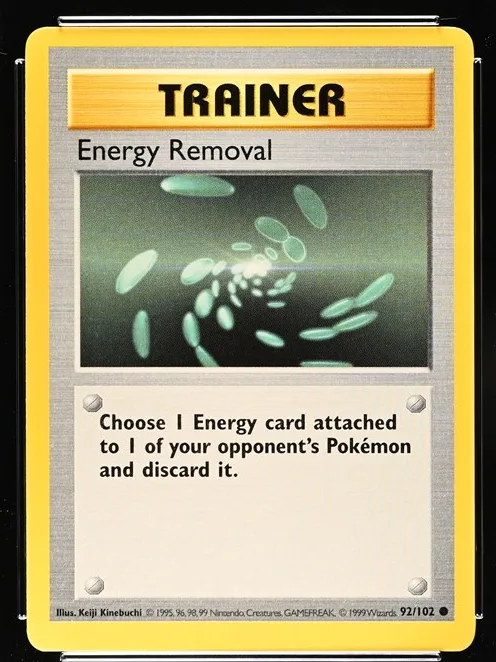 Energy Removal