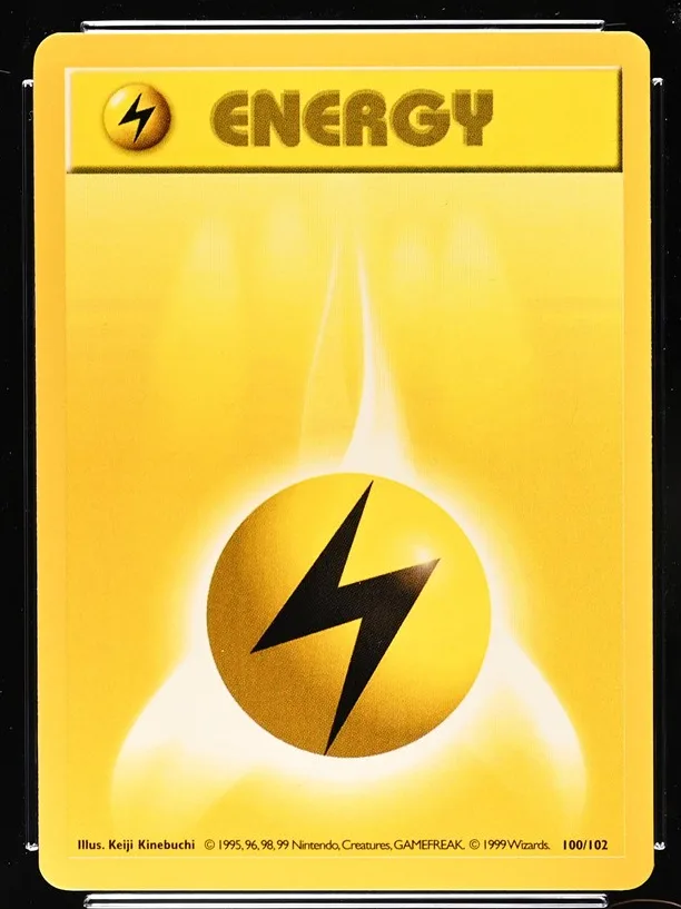 Lightning Energy Pokémon card front