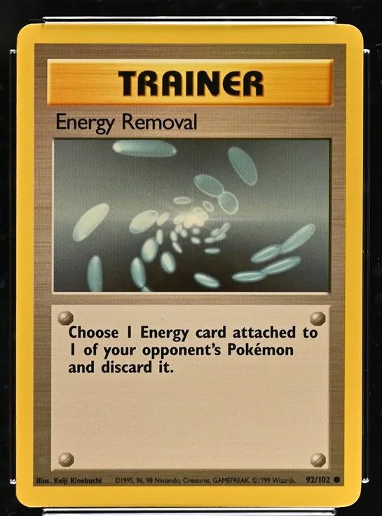 Energy Removal Pokémon card front