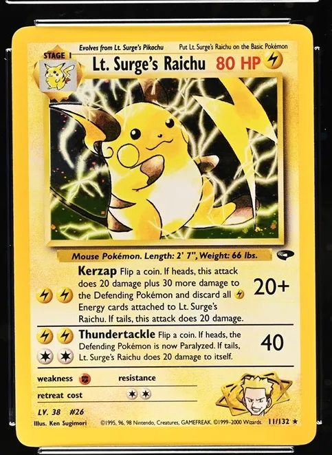 Lt. Surge's Raichu
