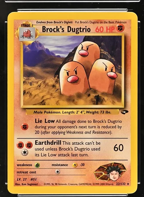 Brock's Dugtrio