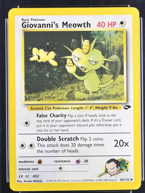 Giovanni's Meowth