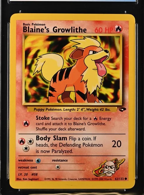 Blaine's Growlithe