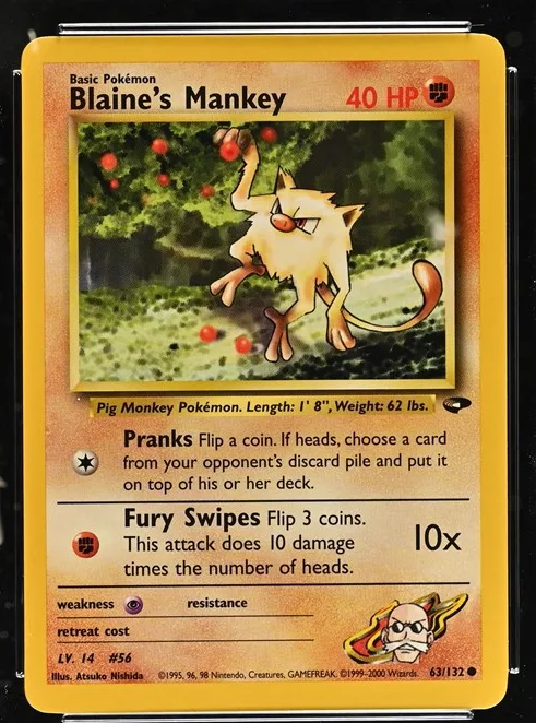 Blaine's Mankey