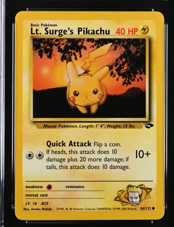 Lt. Surge's Pikachu