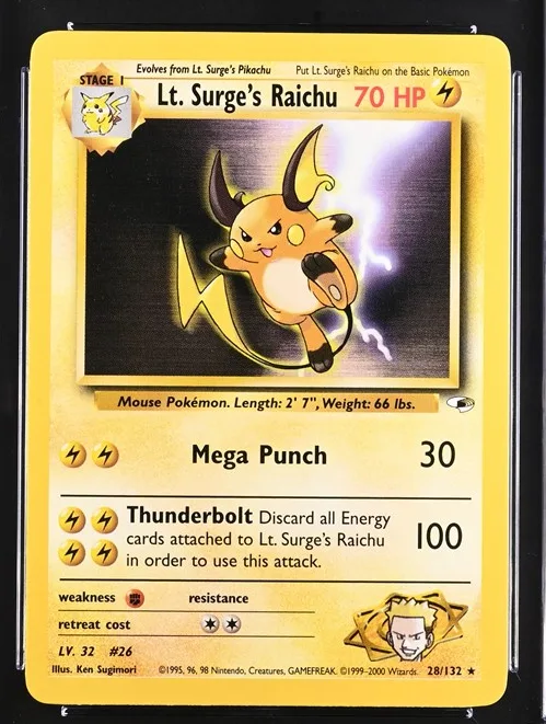 Lt. Surge's Raichu