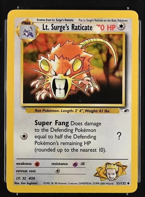 Lt. Surge's Raticate