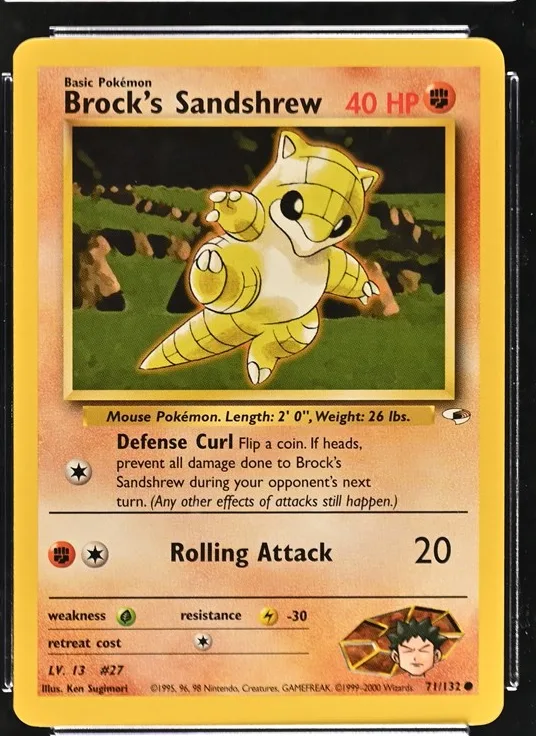 Brock's Sandshrew
