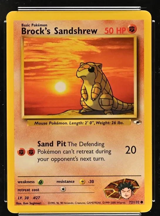 Brock's Sandshrew