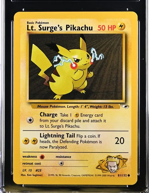 Lt. Surge's Pikachu