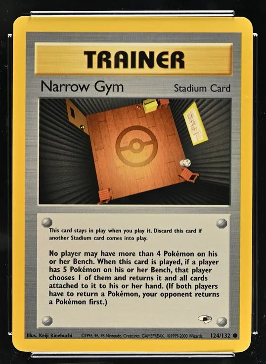 Narrow Gym Pokémon card front