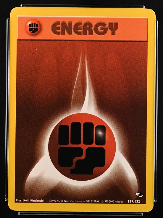Fighting Energy Pokémon card front