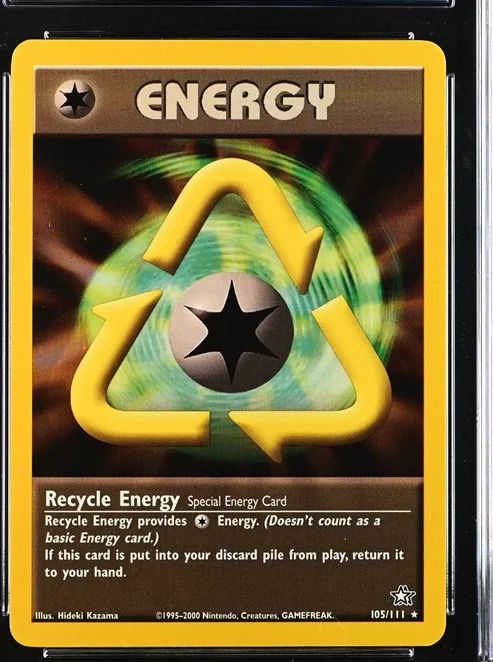 Recycle Energy Pokémon card front