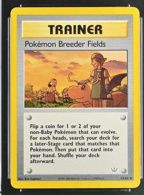 Pokémon Breeder Fields