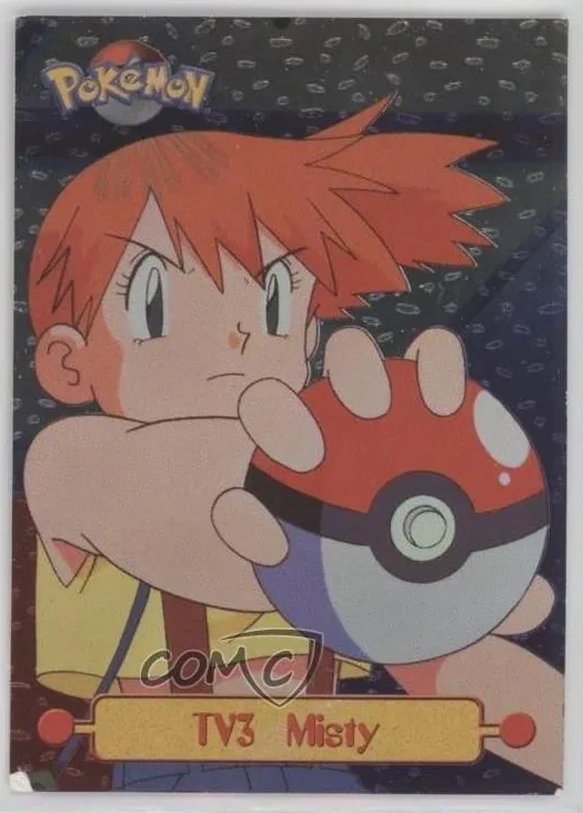 Misty Pokémon card front