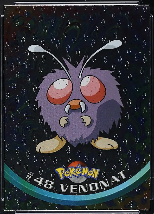 Venonat Pokémon card front