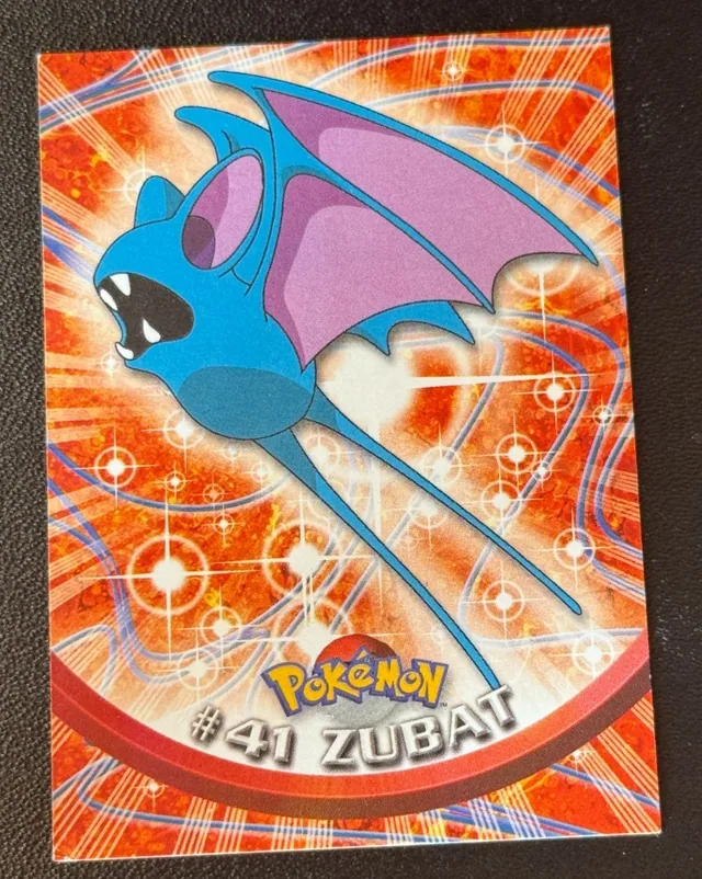 Zubat Pokémon card front