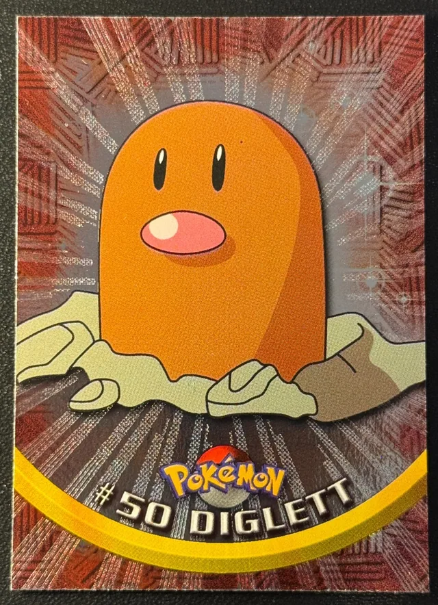 Diglett Pokémon card front