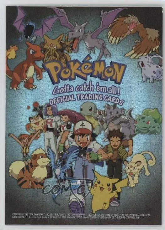Checklist Pokémon card front