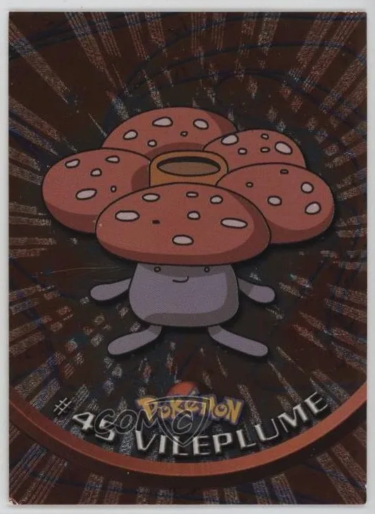 Vileplume Pokémon card front