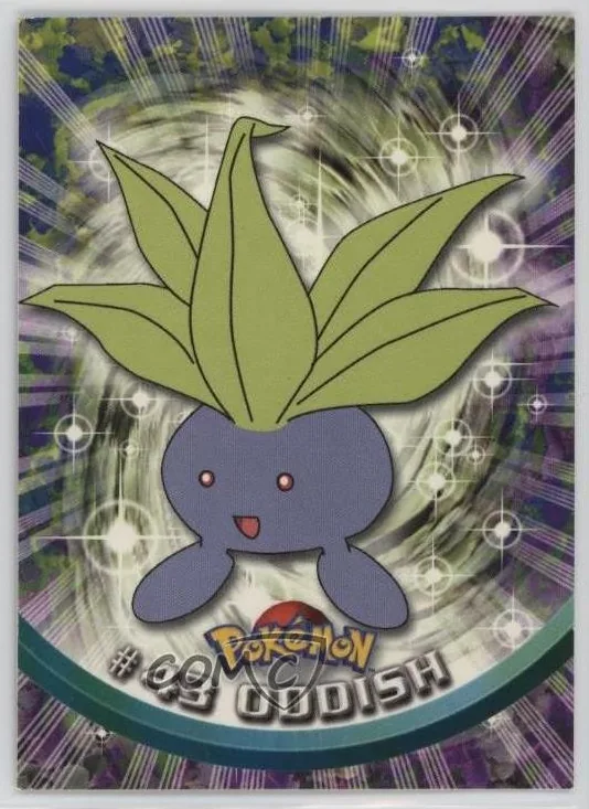 Oddish Pokémon card front
