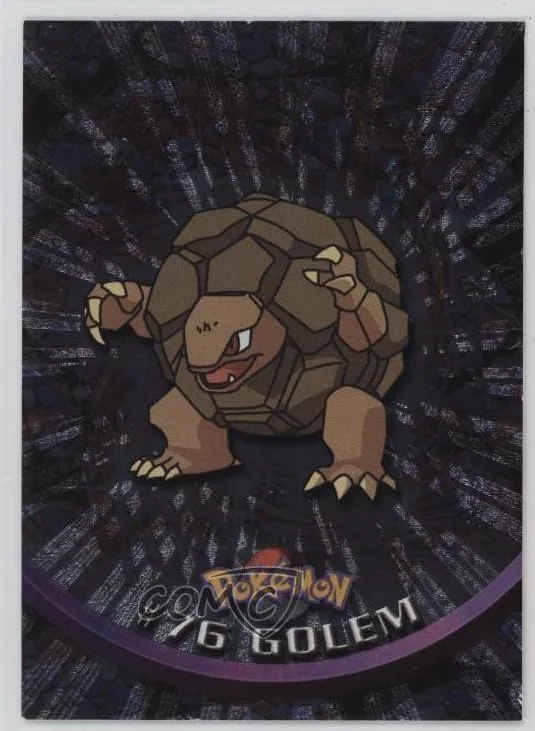 Golem Pokémon card front