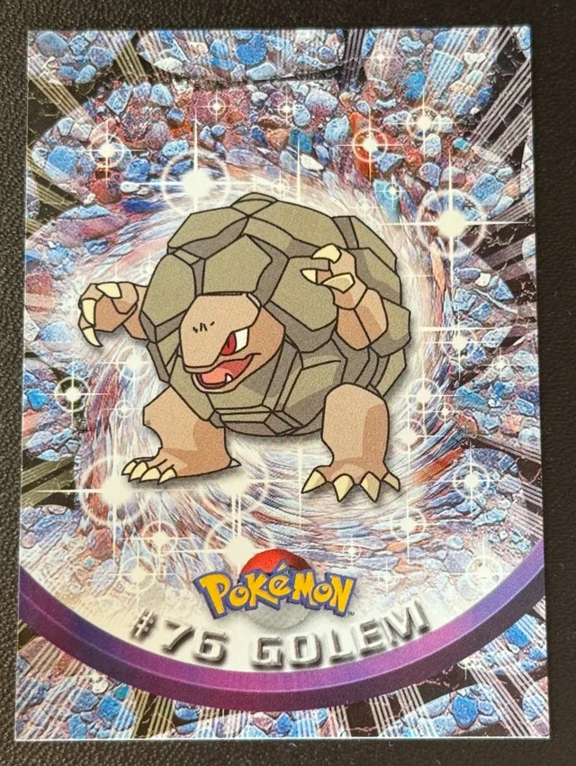 Golem Pokémon card front