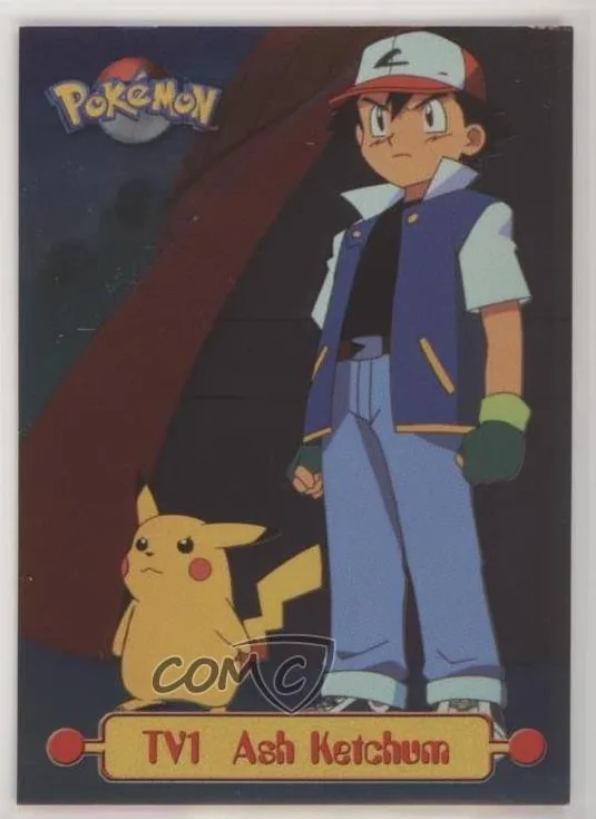 Ash Ketchum Pokémon card front