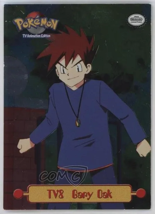 Gary Oak Pokémon card front