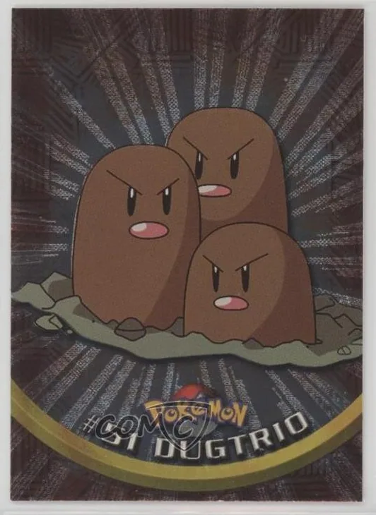 Dugtrio Pokémon card front
