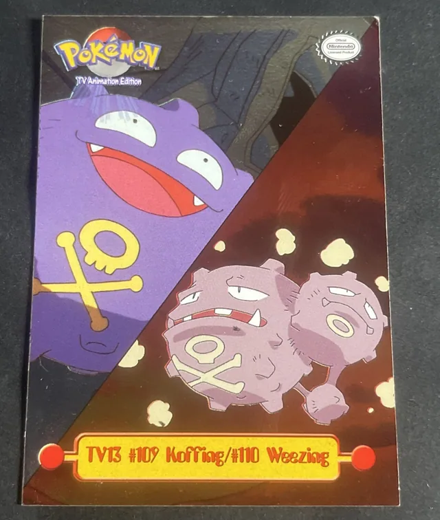 Koffing / Weezing Pokémon card front