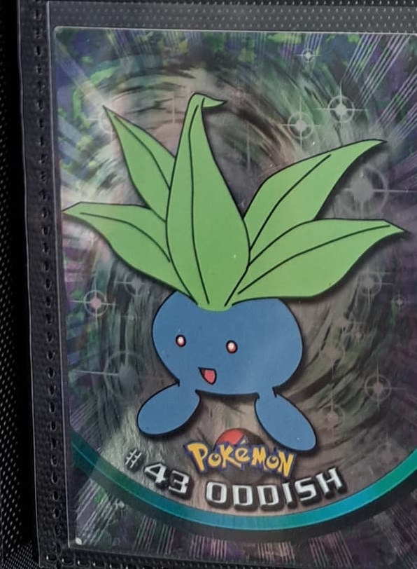 Oddish Pokémon card front