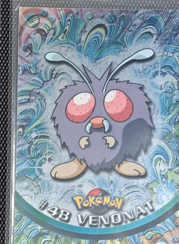 Venonat Pokémon card front