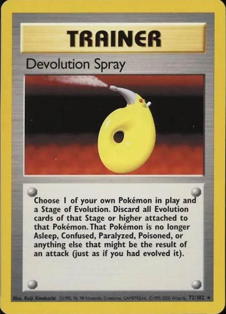 Devolution Spray