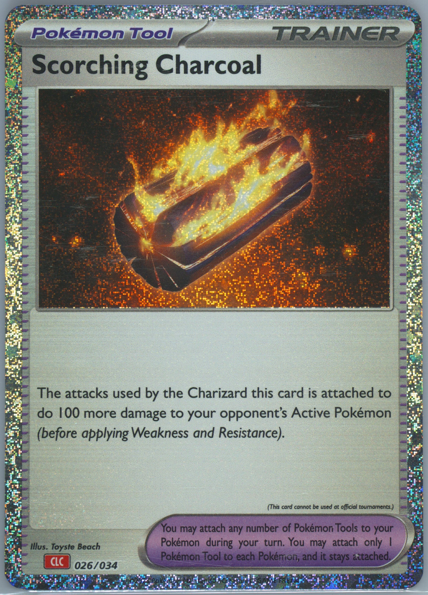 Scorching Charcoal