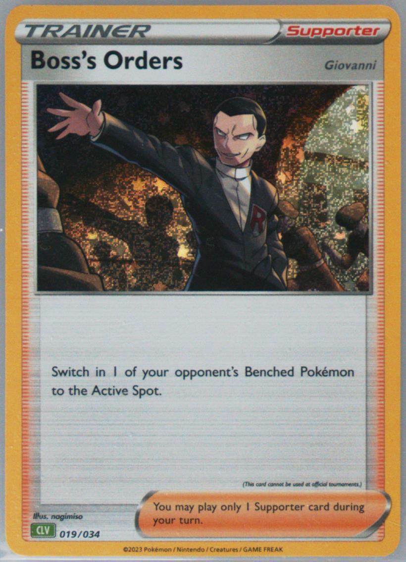 Boss's Orders [Giovanni]