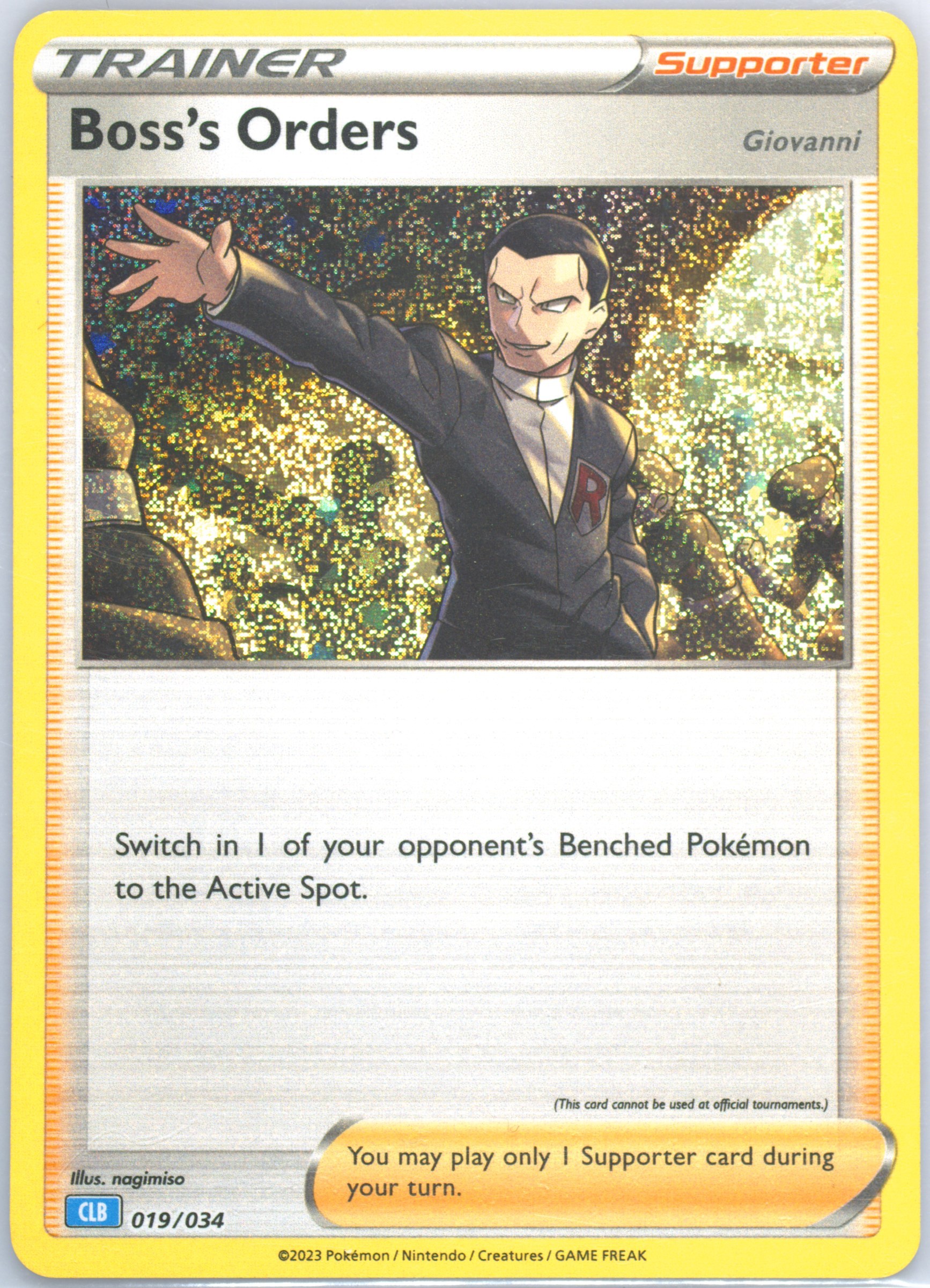 Boss's Orders [Giovanni]